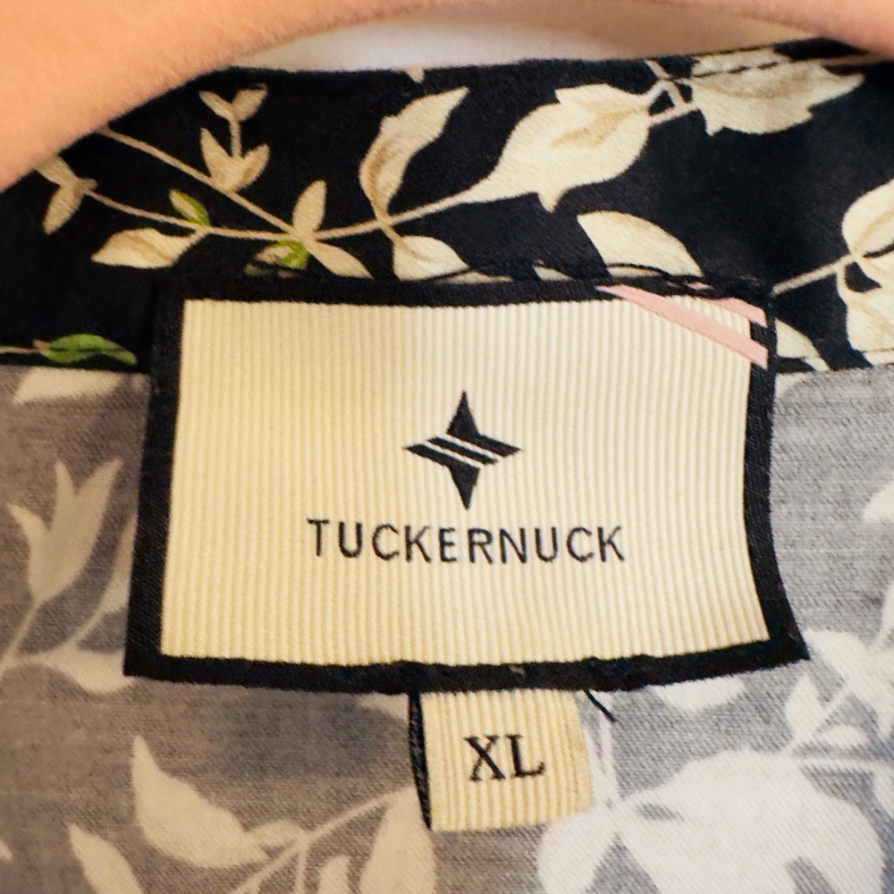 TUCKERNUCK Verdant Iris Royal Shirt DresS XL - Picture 5 of 6
